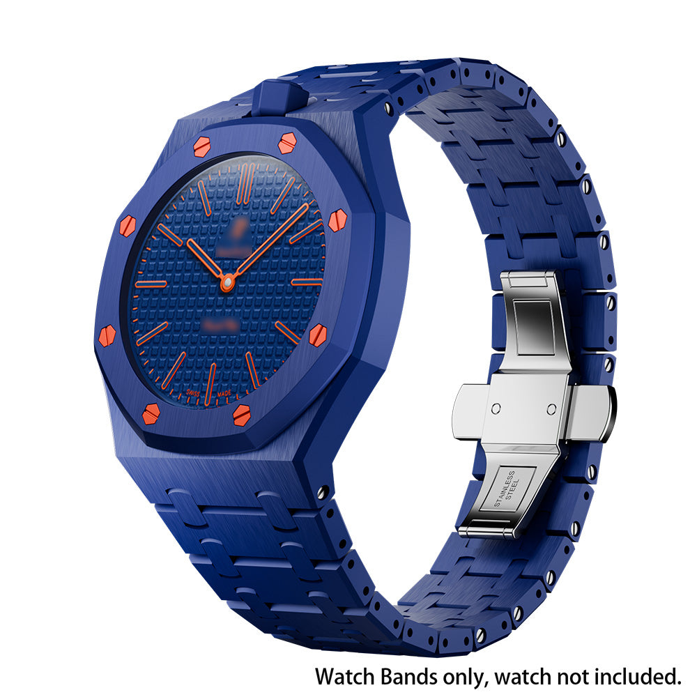 Royal Pop Ceramica Strap — Midnight Orange | Bioceramic Band for Swatch × AP Royal Pop - Scirocco Labs