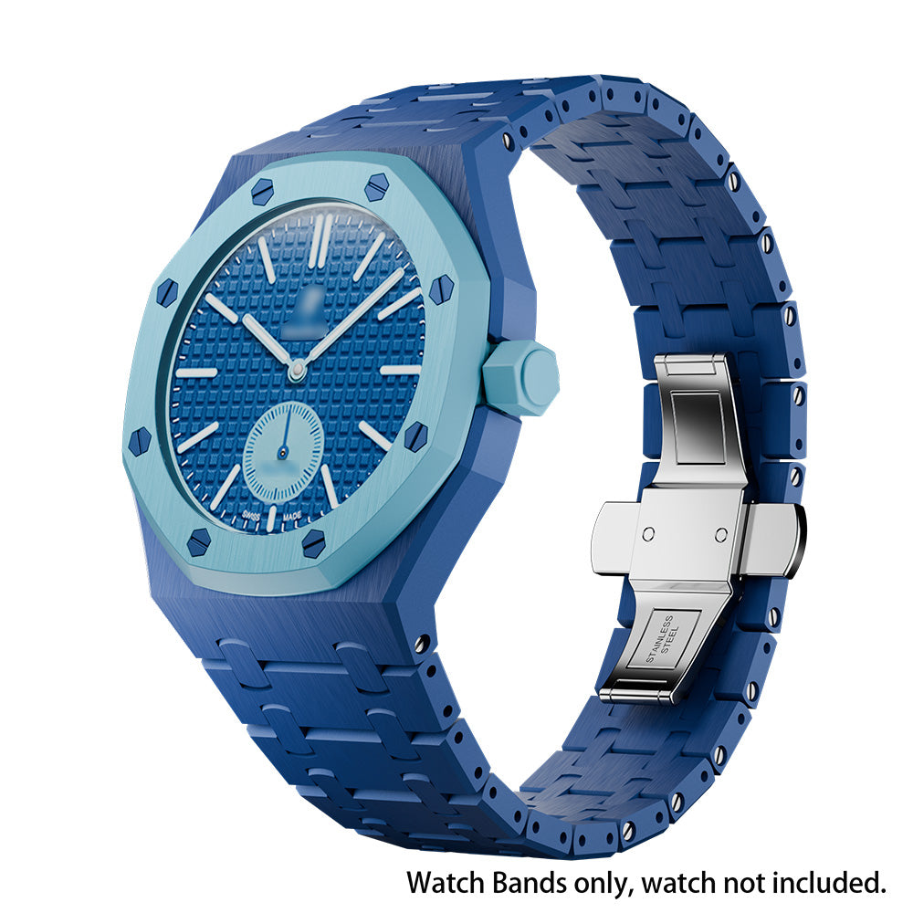 Royal Pop Ceramica Strap — Cobalt Blue | Bioceramic Band for Swatch × AP Royal Pop - Swatch x AP Royal Pop Strap - Default Title
