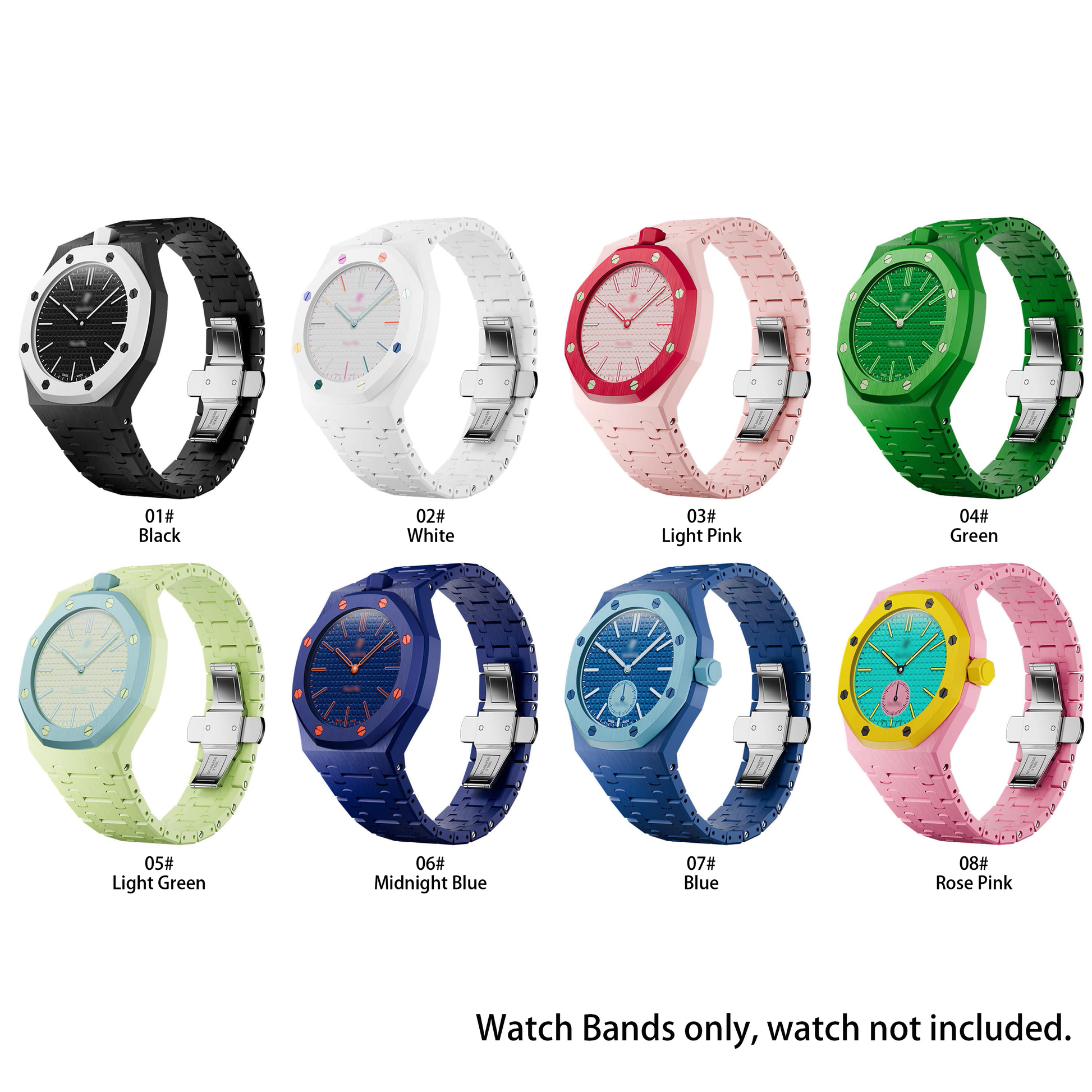 Royal Pop Ceramica Strap — Cobalt Blue | Bioceramic Band for Swatch × AP Royal Pop - Swatch x AP Royal Pop Strap - Default Title