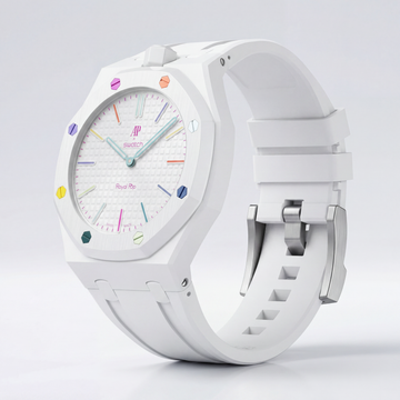 Royal Pop Hybrid Strap — Opal | Ceramic-TPU Band for Swatch × AP Royal Pop - Swatch x AP Royal Pop Strap - Default Title