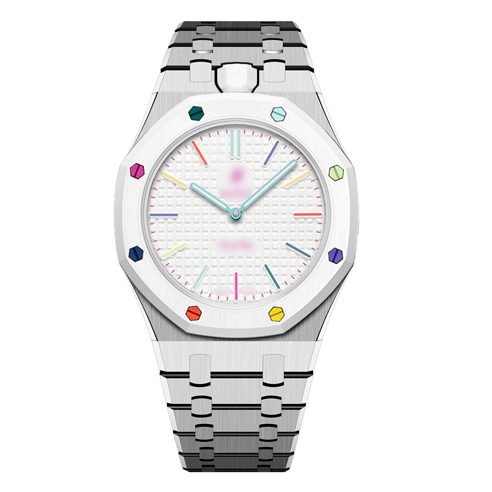 Royal Pop Stainless Steel Strap — Crown at 12 | Swatch × AP Compatible - Swatch x AP Royal Pop Strap - Default Title