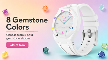Royal Pop Hybrid Strap — Opal | Ceramic-TPU Band for Swatch × AP Royal Pop - Swatch x AP Royal Pop Strap - Default Title