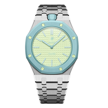 Royal Pop Stainless Steel Strap — Crown at 12 | Swatch × AP Compatible - Swatch x AP Royal Pop Strap - Default Title