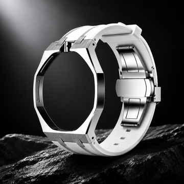 Royal Pop Steel Hybrid — Opal White | Made for Swatch × AP Royal Pop - Swatch x AP Royal Pop Strap - Default Title