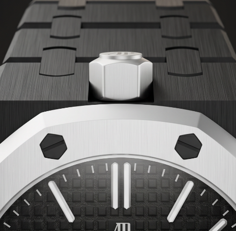 Royal Pop Ceramica Strap — Carbon Black | Bioceramic Band for Swatch × AP Royal Pop - Swatch x AP Royal Pop Strap - Default Title