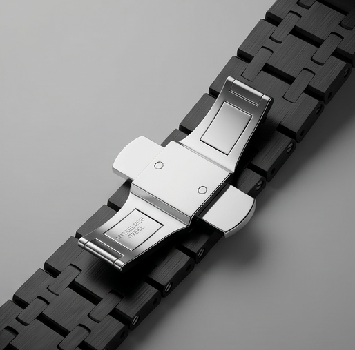 Royal Pop Ceramica Strap — Carbon Black | Bioceramic Band for Swatch × AP Royal Pop - Swatch x AP Royal Pop Strap - Default Title