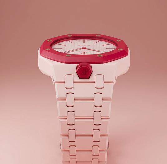 Royal Pop Hybrid Strap — Garnet | Ceramic-TPU Band for Swatch × AP Royal Pop - Swatch x AP Royal Pop Strap - Default Title