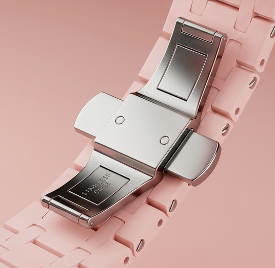 Royal Pop Hybrid Strap — Garnet | Ceramic-TPU Band for Swatch × AP Royal Pop - Swatch x AP Royal Pop Strap - Default Title